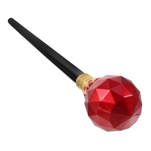 Supvox Königin Scepter für Leichtes Cosplay Zubehör für Partys Magische Requisiten für Rollenspiele für Kostüme und Fotografie Langlebiges Plastik Gold Rot Supvox Königin Scepter für Leichtes Cosplay Zubehör für Partys Magische Requisiten für Rollenspiele für Kostüme und Fotografie Langlebiges Plastik Gold Rot von Supvox