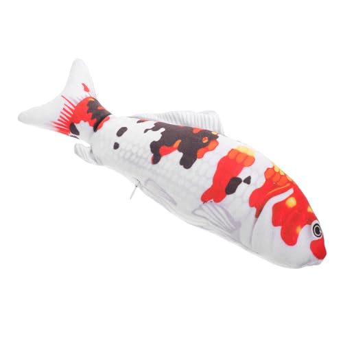 Supvox Koi - gefälschtes Meerestier Kawaii Kissen Niedliche Sache Rucksackdekoration Nettes Simulationsspielzeug Fisch Figur Meerestiere Plüschtiere Baumwolle Supvox Koi - gefälschtes Meerestier Kawaii Kissen Niedliche Sache Rucksackdekoration Nettes Simulationsspielzeug Fisch Figur Meerestiere Plüschtiere Baumwolle von Supvox