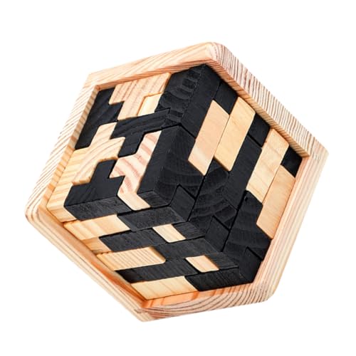 Supvox Kongming Lock Intellektuelles Puzzle Traditionelles Chinesisches Entwirrungsspiel Fördert Logisches Denken Kreativität und Stressabbau für Erwachsene Supvox Kongming Lock Intellektuelles Puzzle Traditionelles Chinesisches Entwirrungsspiel Fördert Logisches Denken Kreativität und Stressabbau für Erwachsene von Supvox