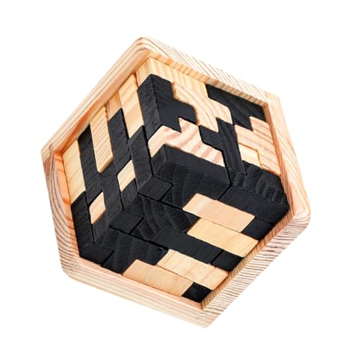 Supvox Kongming Schlossspielzeug Nützliches Puzzle- Kinderspielzeug Kongming-sperre Puzzlespielzeug Intellektuelles Puzzle- Schlüsselspielzeug Zum Entwirren Holz Supvox Kongming Schlossspielzeug Nützliches Puzzle- Kinderspielzeug Kongming-sperre Puzzlespielzeug Intellektuelles Puzzle- Schlüsselspielzeug Zum Entwirren Holz von Supvox