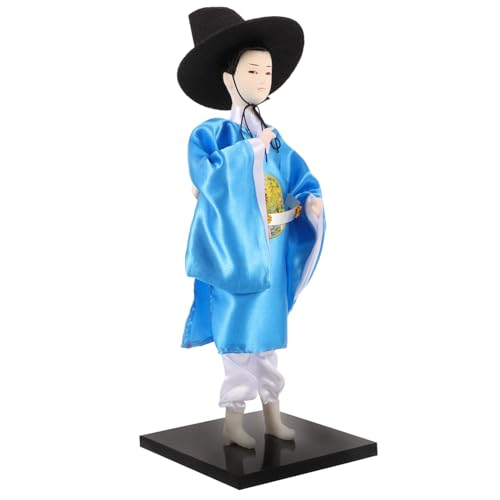 Supvox Koreanische Hanbok Figur Traditionelle Männer Dekoration aus Sicherem Material Stabile Schreibtisch Deko Handgefertigt Langlebig für Zuhause und Büro Supvox Koreanische Hanbok Figur Traditionelle Männer Dekoration aus Sicherem Material Stabile Schreibtisch Deko Handgefertigt Langlebig für Zuhause und Büro von Supvox