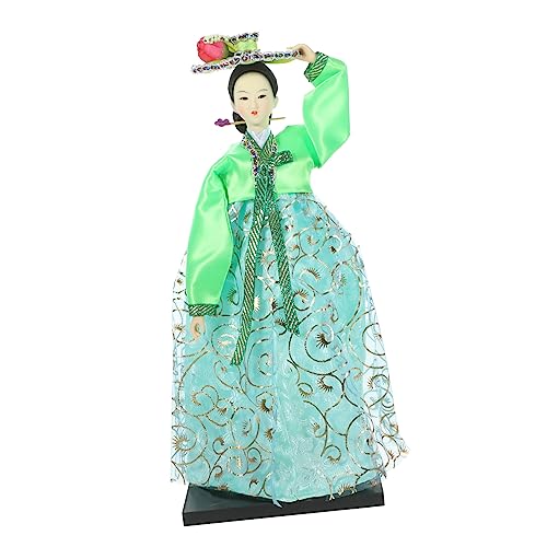 Supvox Koreanische Stilpuppe mit Beweglichen Gelenken Handgefertigte Dekorationsfigur im Hanbok Outfit Tischdeko für Wohnzimmer Schlafsäle und Koreanische Restaurants Supvox Koreanische Stilpuppe mit Beweglichen Gelenken Handgefertigte Dekorationsfigur im Hanbok Outfit Tischdeko für Wohnzimmer Schlafsäle und Koreanische Restaurants von Supvox