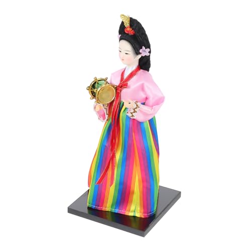 Supvox Koreanische handgemachte Puppe alte Puppe Tischpuppe koreanische Figuren Figur Einer koreanischen Frau koreanische Hanbok-Statue koreanische verzierung Stoff Supvox Koreanische handgemachte Puppe alte Puppe Tischpuppe koreanische Figuren Figur Einer koreanischen Frau koreanische Hanbok-Statue koreanische verzierung Stoff von Supvox