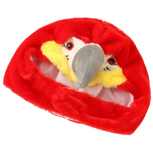 Supvox Papageienkostümhut Mit Papageienkopf Hut Cartoon-partyhüte Tierkostümhüte Lustiger Partyhut Für Frauen Mädchen Rot Supvox Papageienkostümhut Mit Papageienkopf Hut Cartoon-partyhüte Tierkostümhüte Lustiger Partyhut Für Frauen Mädchen Rot von Supvox