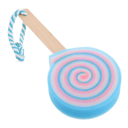 Supvox Kreativer Badespielzeugschwamm Pinsel Lutscher Form Weiche Badeschwamm Gentle Safe Body Wash Schwamm Spaß Niedliche Badezubehör Für Kinder Jungen Mädchen von Supvox