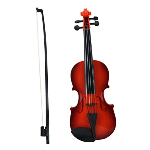 Supvox Kreatives Kindergeigen Imitationsgeige für Musikalische Frühbildung Sicher aus Hochwertigem Fördert Musikalische Fähigkeiten und Kreativität der Kleinen von Supvox