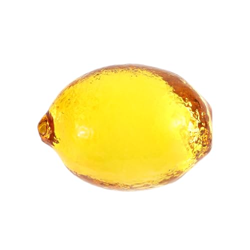 Supvox Kristallverzierungen Fake Food Als Küchendeko Simulationsfrucht Gefälschte Zitrone Fruchtschmuck Desktop-Ornamente Aus Kristall Kristallfiguren Früchte Künstliche Früchte Yellow Supvox Kristallverzierungen Fake Food Als Küchendeko Simulationsfrucht Gefälschte Zitrone Fruchtschmuck Desktop-Ornamente Aus Kristall Kristallfiguren Früchte Künstliche Früchte Yellow von Supvox