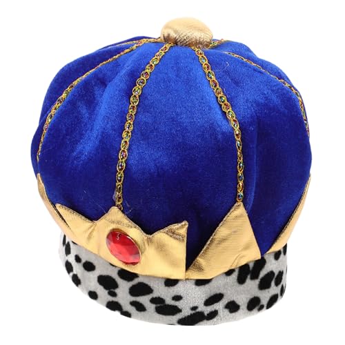 Supvox Kronen Hut aus Robustem Stoff Königliche Geburtstags Party Mütze Bequeme Verkleidung für Halloween Festliche Kopfbedeckung mit Schmuckdekoration Geeignet für Kindergeburtstag und Supvox Kronen Hut aus Robustem Stoff Königliche Geburtstags Party Mütze Bequeme Verkleidung für Halloween Festliche Kopfbedeckung mit Schmuckdekoration Geeignet für Kindergeburtstag und von Supvox