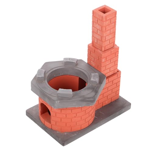 Supvox Küchenherd Küchenzubehör Rollenspiel Mini Herd Küche Puppenhaus Kamine Mini Arbeitszeug Küchenkeramik von Supvox