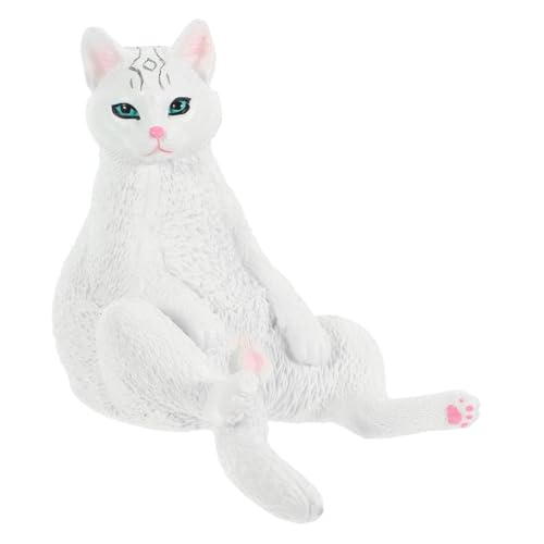 Supvox Künstliche Katzenfigur Aus Realistische Simulation Dekorative Katzendekoration Für Sammler von Supvox