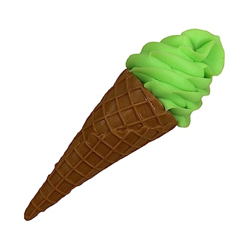 Supvox Künstliches Eiscreme Modell Für Eiscreme Party Dekoration Grüne Eistüte Für Fotografie Und Party Gefälligkeiten Deko Für Kindergeburtstage von Supvox