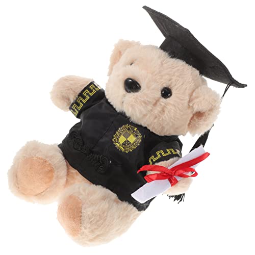 Supvox Kuscheliger Plüschbär mit Doktorhut Großer Abschlussbär als für Graduierung Süßes Kinderspielzeug und Dekoration für Abschlussfeiern Supvox Kuscheliger Plüschbär mit Doktorhut Großer Abschlussbär als für Graduierung Süßes Kinderspielzeug und Dekoration für Abschlussfeiern von Supvox