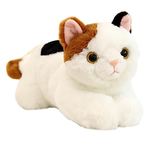 Supvox Kuscheliges Kleines Plüsch Katzen Weiches Cartoonartiges Stofftier für Dekoratives Waschbares Kinderzimmer Accessoire Angenehmes Material für Sanfte Berührung von Supvox