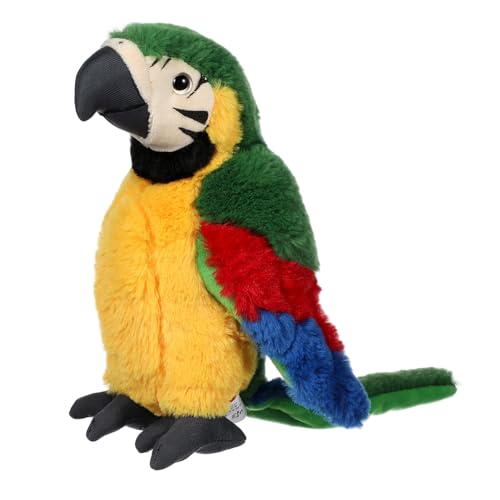 Supvox Kuscheliges Plüschgefülltes Papagei Stofftier mit Weichem PP Baumwollkern Bunte Kinderkuscheltierfigur Niedliches Vogelspielzeug Dekoratives Plüsch Papagei für Zuhause und Supvox Kuscheliges Plüschgefülltes Papagei Stofftier mit Weichem PP Baumwollkern Bunte Kinderkuscheltierfigur Niedliches Vogelspielzeug Dekoratives Plüsch Papagei für Zuhause und von Supvox