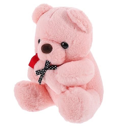 Supvox Kuscheltier Bär Mit Niedliche Plüschpuppe Für Valentinstag Perfektes Für Freunde Und Familie Dekorativer Stoffbär Für Innendekoration von Supvox