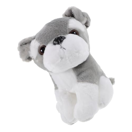 Supvox Kuscheltier Hund Plüschspielzeug Realistisches Welpen Doll Lebendiger Gestaltung für Dekoration und Kinderzimmer und Gemütliche Ecken von Supvox