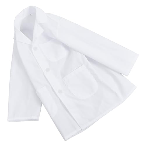 Supvox Laborkittel Für Arztkittel Für Kinderkostüm Doktor -kleid -kostüm Halloween-cosplay-kostüm Medizinische Laborkittel Wissenschaftler Kostüm Für Kleinkinder Weiß Stoff Supvox Laborkittel Für Arztkittel Für Kinderkostüm Doktor -kleid -kostüm Halloween-cosplay-kostüm Medizinische Laborkittel Wissenschaftler Kostüm Für Kleinkinder Weiß Stoff von Supvox