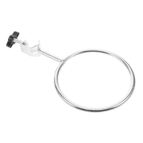Supvox Laborständer mit Eisenring Klemmen für Chemielabor Multipurpose Halter für Reagenzgläser Flaschen und Wissenschaftliche Geräte Langlebig und Stabil für Effiziente Experimente von Supvox