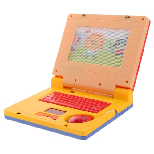 Supvox Laptop Lerncomputer mit Standardtastatur Simulation zur Feinmotorikförderung LED Musikfunktion Sicheres Leichtes Material Pädagogisches Lernspielzeug für Vorschulkinder Supvox Laptop Lerncomputer mit Standardtastatur Simulation zur Feinmotorikförderung LED Musikfunktion Sicheres Leichtes Material Pädagogisches Lernspielzeug für Vorschulkinder von Supvox