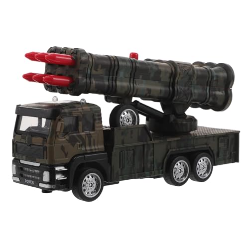 Supvox Launcher-Automodell, Spielzeuglegierung, Druckgussmetall, Armee, Kampffahrzeug, Modell, Spielzeug, Sammlung oder Geschenk für Militärenthusiasten von Supvox