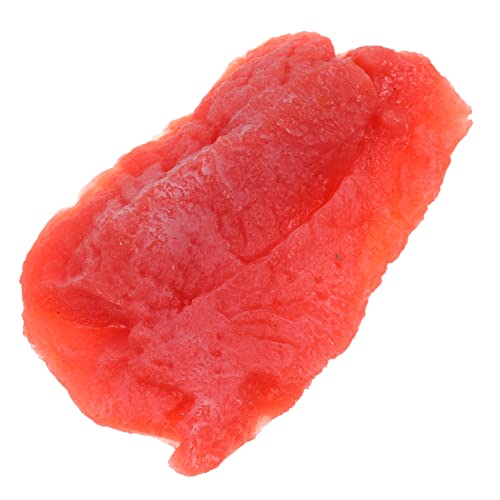 Supvox Lean Fleischmodell Requisiten Fleischimitat Requisiten zur Lebensmitteldekoration gefälschtes Essen zur Präsentation simuliertes Fleisch realistische Lebensmittelrequisiten PVC Supvox Lean Fleischmodell Requisiten Fleischimitat Requisiten zur Lebensmitteldekoration gefälschtes Essen zur Präsentation simuliertes Fleisch realistische Lebensmittelrequisiten PVC von Supvox