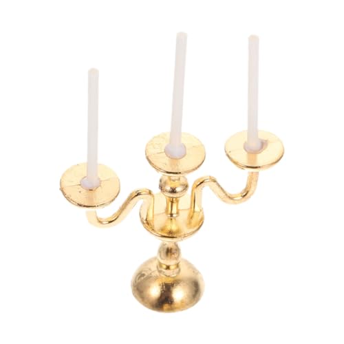 Supvox Lebensmittelspielzeugmodell mit Kerzenlampe Dekoration goldene kerzenhalter Kleiner Kerzenhalter Miniatur für Mädchen Puppenhaus-Kerzenständer Puppenhaus-Kerzenhalter Legierung Supvox Lebensmittelspielzeugmodell mit Kerzenlampe Dekoration goldene kerzenhalter Kleiner Kerzenhalter Miniatur für Mädchen Puppenhaus-Kerzenständer Puppenhaus-Kerzenhalter Legierung von Supvox