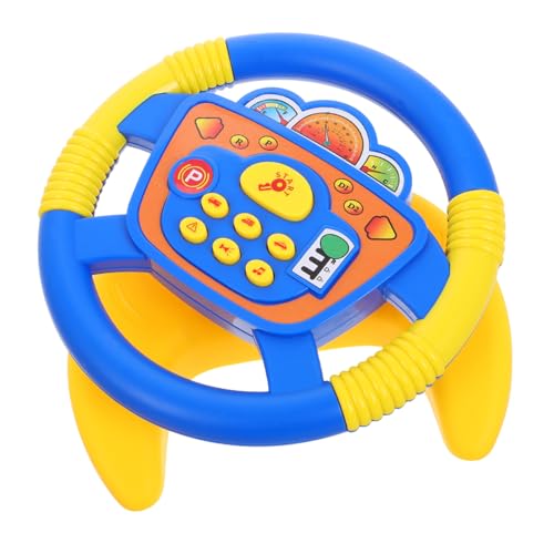 Supvox Lenkrad kinderspielzeug lustiges Babyspielzeug mit geräuschen Antriebsrad für Radspielzeug fahrendes Plastik Supvox Lenkrad kinderspielzeug lustiges Babyspielzeug mit geräuschen Antriebsrad für Radspielzeug fahrendes Plastik von Supvox