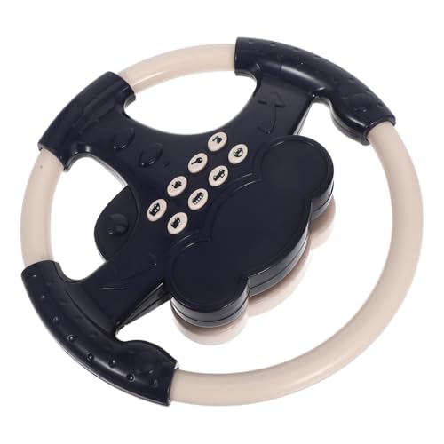 Supvox Lenkrad mit Musik und Saugnapf Simuliertes Auto-lenkrad aus Sicherem Kunststoff für Kleinkinder Interaktives Lernspiel zur Frühen und Unterhaltung Supvox Lenkrad mit Musik und Saugnapf Simuliertes Auto-lenkrad aus Sicherem Kunststoff für Kleinkinder Interaktives Lernspiel zur Frühen und Unterhaltung von Supvox