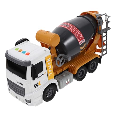 Supvox Lernspielzeug Bagger mit Licht und Musik Gelber Modell Mischer Lastwagen Robustes Kunststoff Inertialfahrzeug für Kleinkinder Baustellenfahrzeug für Jungen Ab Jahren Supvox Lernspielzeug Bagger mit Licht und Musik Gelber Modell Mischer Lastwagen Robustes Kunststoff Inertialfahrzeug für Kleinkinder Baustellenfahrzeug für Jungen Ab Jahren von Supvox