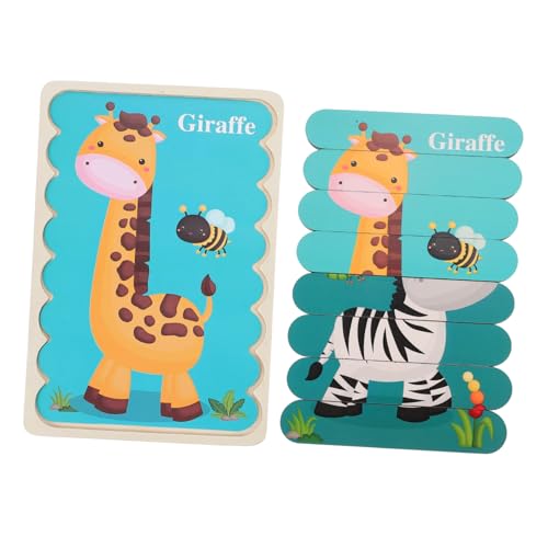 Supvox Lernspielzeug Tier Matching Puzzle mit Cartoon Formen für Frühes Lernen für Jungen und Mädchen Ab Jahren Fördert Form und Farberkennung Holzspielzeug ohne Geruch Glatte Kanten Supvox Lernspielzeug Tier Matching Puzzle mit Cartoon Formen für Frühes Lernen für Jungen und Mädchen Ab Jahren Fördert Form und Farberkennung Holzspielzeug ohne Geruch Glatte Kanten von Supvox