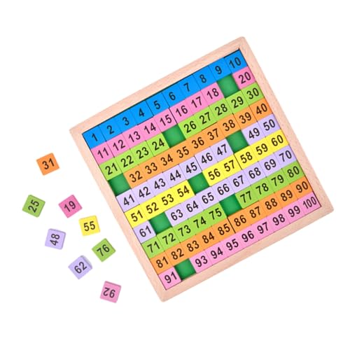 Supvox Lernspielzeug für Holzspielzeug mit Zählbrett für Zahlen Montessori Material für Frühkindliche Bildung für Geburtstage und Feiertage Supvox Lernspielzeug für Holzspielzeug mit Zählbrett für Zahlen Montessori Material für Frühkindliche Bildung für Geburtstage und Feiertage von Supvox