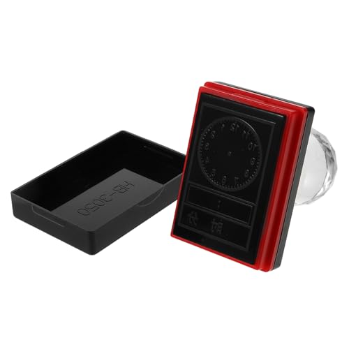 Supvox Lernuhr Stempel Runder Zeitstempel mit Abdruck Pädagogisches Uhrzeiger für Spielerischen Erlernen der Uhrzeit Supvox Lernuhr Stempel Runder Zeitstempel mit Abdruck Pädagogisches Uhrzeiger für Spielerischen Erlernen der Uhrzeit von Supvox