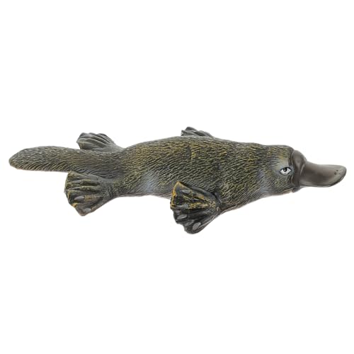 Supvox Lifelike Duckbill Modell aus Hochwertigem Kunststoff Kleines Tierfigur und Schreibtischdekoration Robustes Entwurf für Geburtstags von Supvox