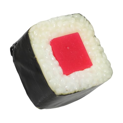 Supvox Lifelike Sushi Model Gefälschte Food Request Sushi -Ornament Realistische Onigiri -Modelle Foto Requisiten Restaurant Display Requisite Künstliches Essen Zur Anzeige von Supvox