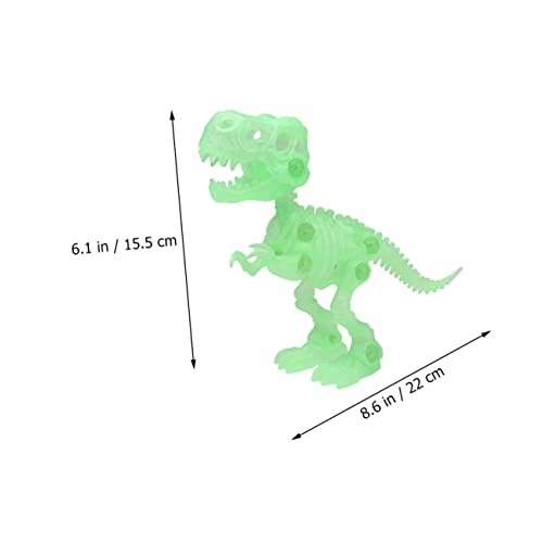 Supvox Luminous Dinosaurier Skelett DIY Nachtleuchtend Bastelset mit Schraubenzieher Realistisches Modell für Jungen und Mädchen als Party und Dekoration Supvox Luminous Dinosaurier Skelett DIY Nachtleuchtend Bastelset mit Schraubenzieher Realistisches Modell für Jungen und Mädchen als Party und Dekoration von Supvox
