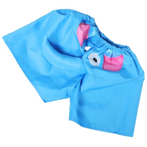 Supvox Lustige Elefantenhose mit Elefantennase Bequeme Pyjamahose für Tierparty Interaktives Spiel Accessoire für Gesellschaftsspiele und Unterhaltsame Cosplay Events Blaue Novelty Pant von Supvox