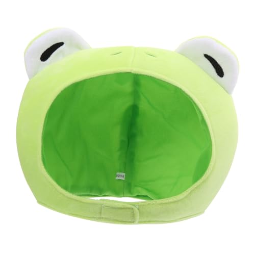 Supvox Lustige Frosch Kopfbedeckung Cosplay Hut für Partys und Karneval Handliches Kostüm Accessoire Leuchtendem Grün Praktisch Auffällig für Fotos und Auftritte Supvox Lustige Frosch Kopfbedeckung Cosplay Hut für Partys und Karneval Handliches Kostüm Accessoire Leuchtendem Grün Praktisch Auffällig für Fotos und Auftritte von Supvox