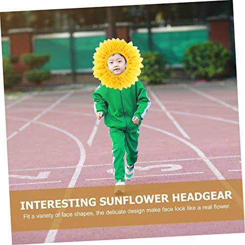 Supvox Lustige Sonnenblumen Kopfbedeckung mit Handschuhen Verstellbares Cosplay Accessoire für Karneval Tanzparty Bühnenauftritt Geeignet für Erwachsene Supvox Lustige Sonnenblumen Kopfbedeckung mit Handschuhen Verstellbares Cosplay Accessoire für Karneval Tanzparty Bühnenauftritt Geeignet für Erwachsene von Supvox