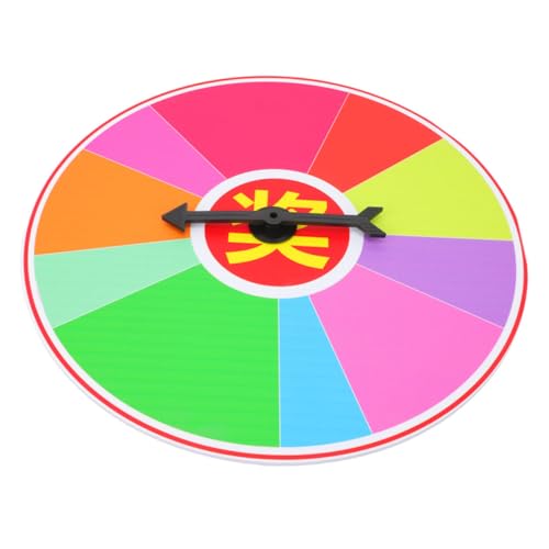 Supvox Lustiges Partyspiel Gewinnrad Tragbar Leicht Drehbar für Geburtstagsfeiern und Events Selbstbeschreibbares Preis drehrad für Unterhaltsame Partypreise und Spiele Supvox Lustiges Partyspiel Gewinnrad Tragbar Leicht Drehbar für Geburtstagsfeiern und Events Selbstbeschreibbares Preis drehrad für Unterhaltsame Partypreise und Spiele von Supvox