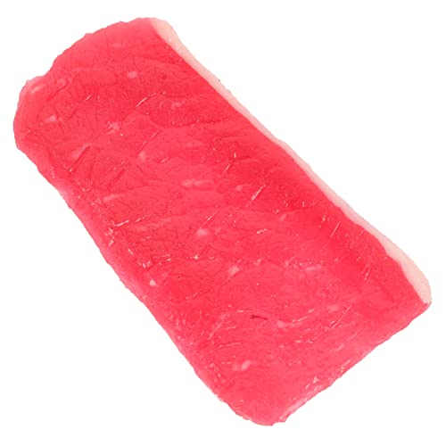 Supvox Mageres Fleischmodell Simulation Essen realistisch gefälschte Lebensmittel realistisch Künstliches Fleisch für Ausstellungszwecke Simulationsfleisch simuliertes Fleisch PVC Supvox Mageres Fleischmodell Simulation Essen realistisch gefälschte Lebensmittel realistisch Künstliches Fleisch für Ausstellungszwecke Simulationsfleisch simuliertes Fleisch PVC von Supvox