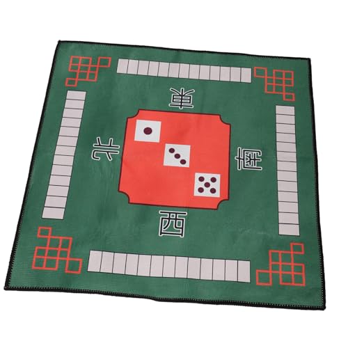 Supvox Mahjong Tischmatte Rutschfestes Verdicktes Spieltisch deckenschutzkissen mit Geräuschreduzierung Weiche Verschleißfeste Tischdecke für Wohnzimmer Büro Brett Fliesenspiele von Supvox