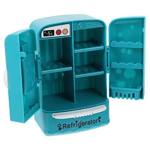 Supvox Kompakter Mini-kühlschrank Mini-Spielzeug Im Maßstab 112 Filigraner Miniatur-kühlschrank Für Jungen Und Mädchen von Supvox