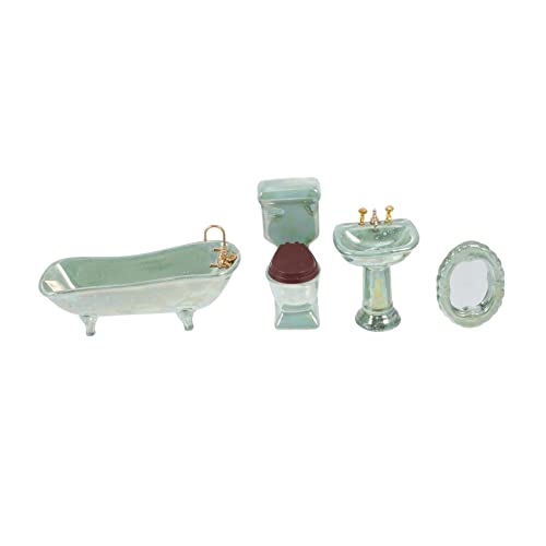 Supvox Maßstab Keramik Badewanne und Waschbecken Modell Kleine Hausdekoration Leicht Tragbar für Puppenhaus Sammler und Miniatur Supvox Maßstab Keramik Badewanne und Waschbecken Modell Kleine Hausdekoration Leicht Tragbar für Puppenhaus Sammler und Miniatur von Supvox