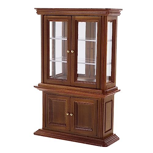 Supvox Maßstab Kompaktes Möbelstück Mit Glasfront Ornament Für Mini Hausdekoration Kindgerecht Und Langlebig von Supvox