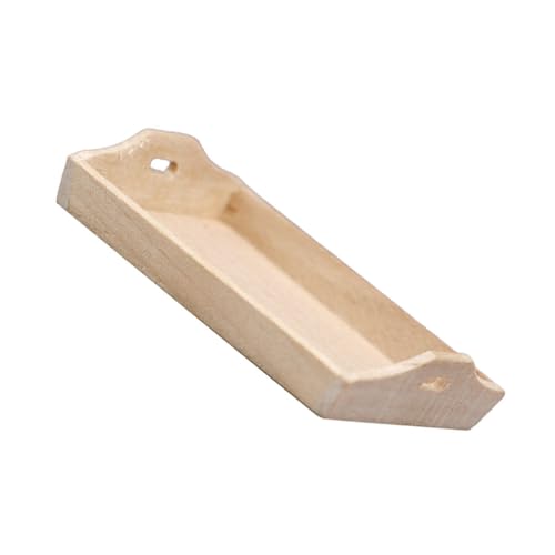 Supvox Maßstab Langlebiges Miniatur Obstablett für Küchen und Wohnszenen Handwerkskunst Modernes Design von Supvox