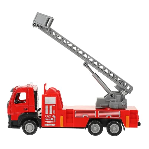 Supvox Maßstab Metall Modell Reibungsbetriebener Feuerwehr LKW für Jungen Mädchen Ab Jahren Sicher und Langlebig Supvox Maßstab Metall Modell Reibungsbetriebener Feuerwehr LKW für Jungen Mädchen Ab Jahren Sicher und Langlebig von Supvox