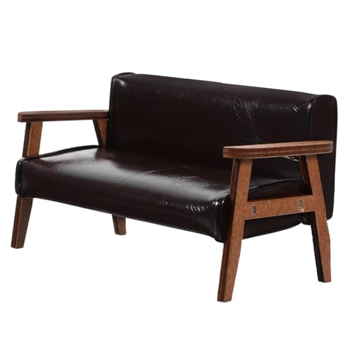 Supvox Maßstab Miniatursofa für Puppenhaus Wohnzimmer Schlafzimmer DIY Zubehör von Supvox
