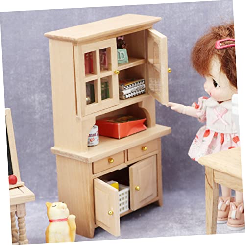 Supvox Maßstab Robustes Leichtes Mini Regal für DIY Puppenhaus Zubehör Kompakt Langlebig zum Dekorieren von Miniaturküchen und Wohnräumen Supvox Maßstab Robustes Leichtes Mini Regal für DIY Puppenhaus Zubehör Kompakt Langlebig zum Dekorieren von Miniaturküchen und Wohnräumen von Supvox