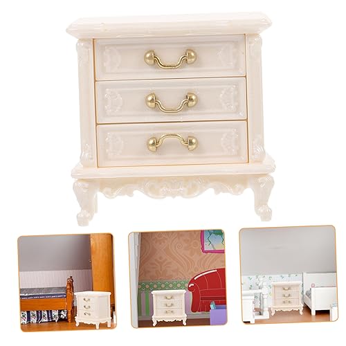 Supvox Maßstab und Langlebig Miniaturen und Fotorequisiten Weißer Schrank für Kinderzimmer Supvox Maßstab und Langlebig Miniaturen und Fotorequisiten Weißer Schrank für Kinderzimmer von Supvox