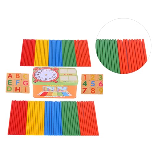 Supvox Mathematik Lernspielzeug Set aus Holz Rechenstäbchen Buchstabenblöcke Geometrische Formen Zahlensymbole Formelblatt Pädagogisches für Vorschulkinder Spaß Beim Zählen und Rechnen Supvox Mathematik Lernspielzeug Set aus Holz Rechenstäbchen Buchstabenblöcke Geometrische Formen Zahlensymbole Formelblatt Pädagogisches für Vorschulkinder Spaß Beim Zählen und Rechnen von Supvox